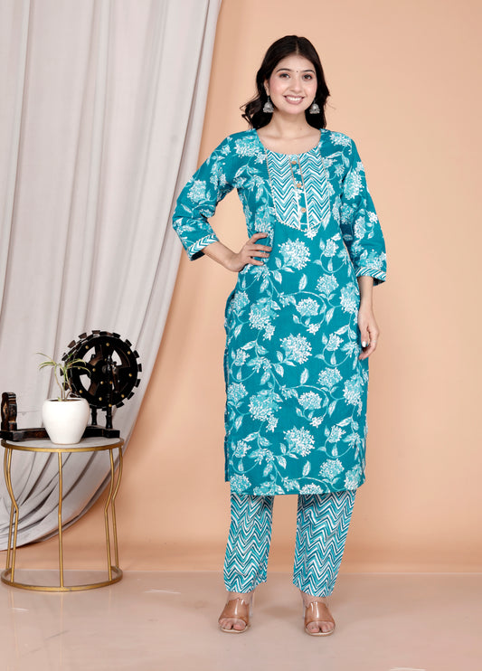 kuti pant and duptta set