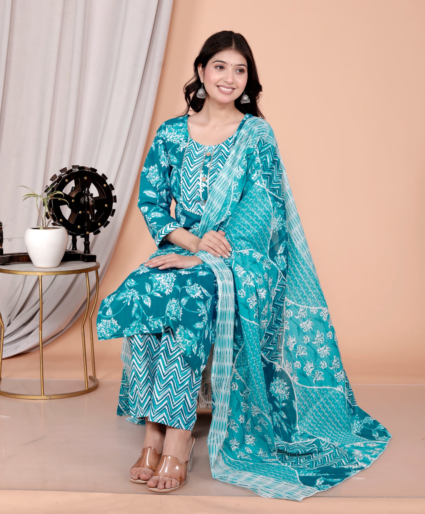 kuti pant and duptta set